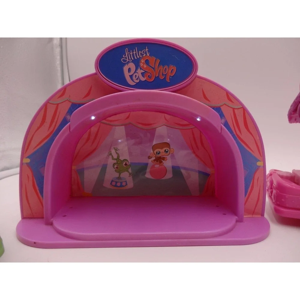 Littlest Pet Shop Hamster Tunnel Delights Treat Truck Light Up Stage Tiniest Min